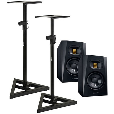 Aktiv-Monitor Adam Audio T5V Stand Set Aktiv Monitor Abhörmonitor Lautsprecher B