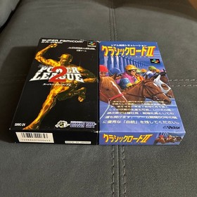 SFC Super Famicom Software Super Power League Classic Road II