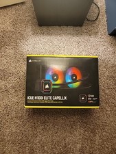 Corsair iCUE H100i Elite CAPELLIX Liquid CPU Cooler Black