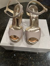 Jimmy Choo Perla Platform Sandal Nude