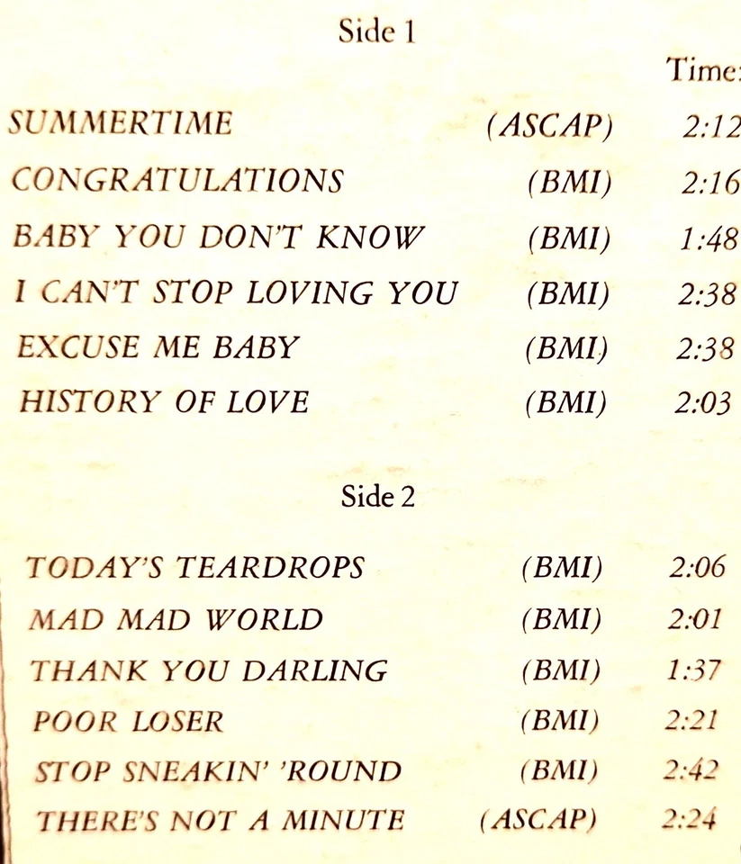 (NEW)  RICK NELSON  "ALBUM SEVEN"  (RARE VINYL / 1ST MONO RL-1962) - Image 2 of 4