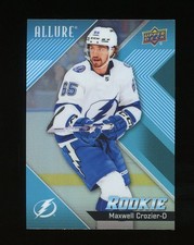 MAXWELL CROZIER ROOKIE HOLOFOIL  2024-25 ALLURE HOCKEY #110 TAMPA BAY LIGHTNING