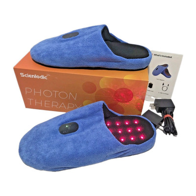 Scienlodic Wireless Photon Red Light Therapy Slippers 3 Modes Model T90 12''