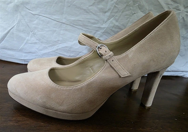 NWOTD Naturalizer 9.5W Talissa Mary Jane Pumps Heels Shoes Beige 126164 - Image 3 of 4