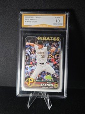 Topps 2024 Update Series Rookie Debut Paul Skenes RC #US288 gem 10 4bases