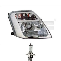 Scheinwerfer Frontscheinwerfer Links H4 FüR CitroëN C2 Jm_ Inkl. Osram Lampen