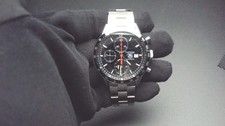 #64 TAG Heuer Carrera Chronograph 41mm Black Dial Stainless Steel CV2014 2006
