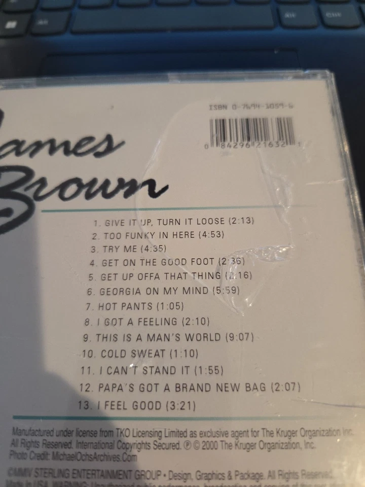 CD 167 - James Brown: Cold Sweat - Sealed — 第 2/2 张图片