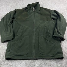 Barbour Jacket Mens XXL 2XL Green Sporting Dunmoor Fleece Coat Outdoors Lined