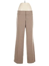 AB Studio Women Brown Dress Pants 8