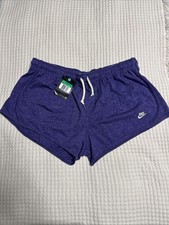 Women s Nike Sportswear Gym Vintage Shorts Sz XL Dusty Purple