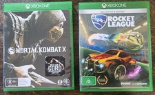 MORTAL KOMBAT X & Rocket League Collectors Xbox One Games - Tested &  Working