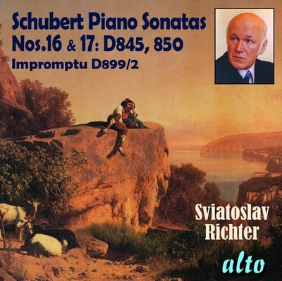 Sviatoslav Richter - Schubert: Piano Sonatas Nos. 16 & 17, Impromptu No. 2 [Used