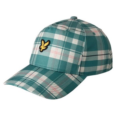 Lyle & Scott Herren 2026 Printed Tartan Cap - Everglade - One Size