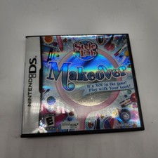Style Lab Makeover Nintendo DS Case & Manual Only Authentic No Game Ubisoft