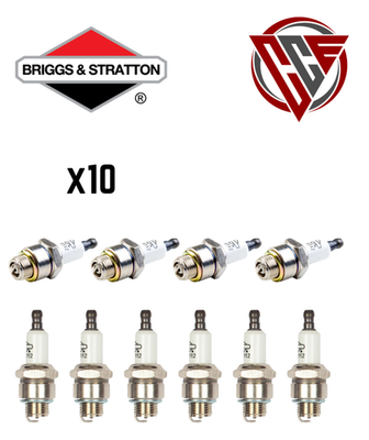 #ad #ad Briggs and Stratton 10 Pack Of Genuine OEM Replacement Spark Plugs 796112 10PK $23.99