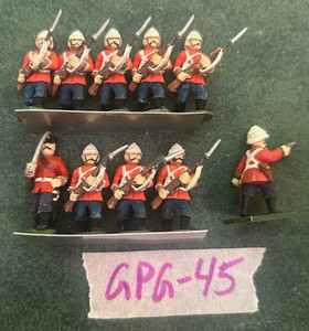25mm Painted Colonial Era British Lot GPG-45