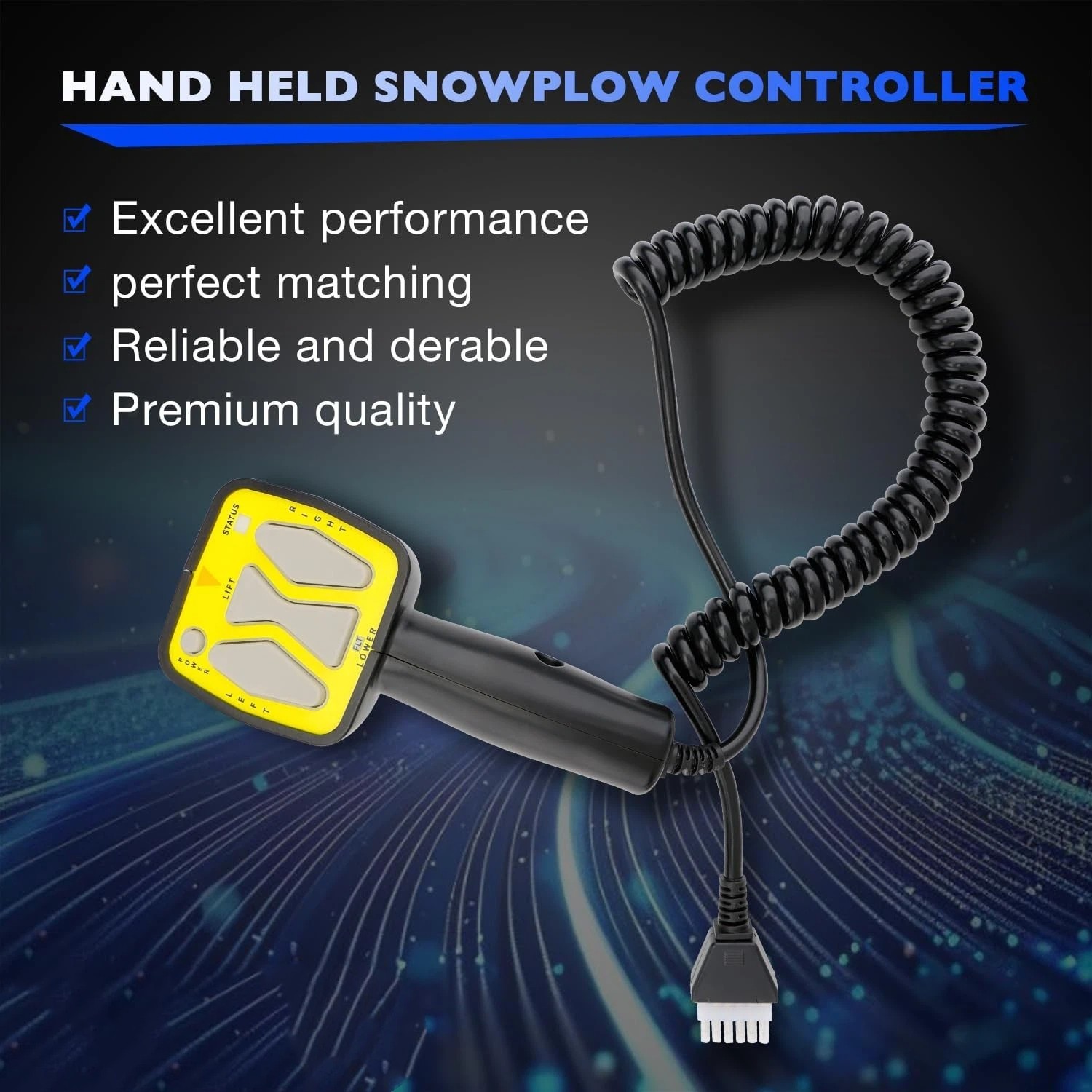 Handheld Snow Plow Controller For Meyer Diamond Snow Plow Blade E-47 E-60 E-57