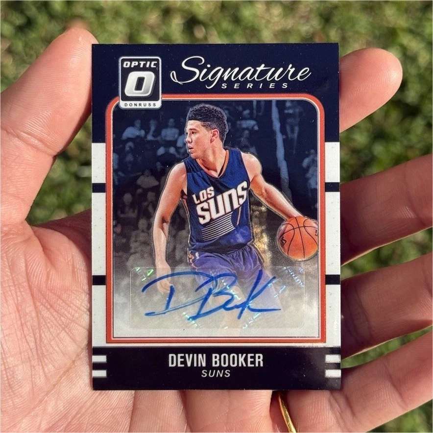nbaカードデビンブッカーサイン入りカード（本物サイン） Devin Booker Basketball 2016-17 Season Sports Trading Card Singles