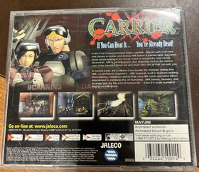 Carrier (Sega Dreamcast, 2000) Rated Mature