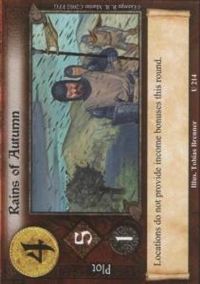 Rains of Autumn - Westeros Edition - A Game of Thrones CCG