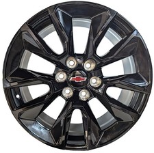20 Black Wheels 4 Fits Chevy Silverado 1500 Lt Rst Z71 Tahoe Suburban Unit4