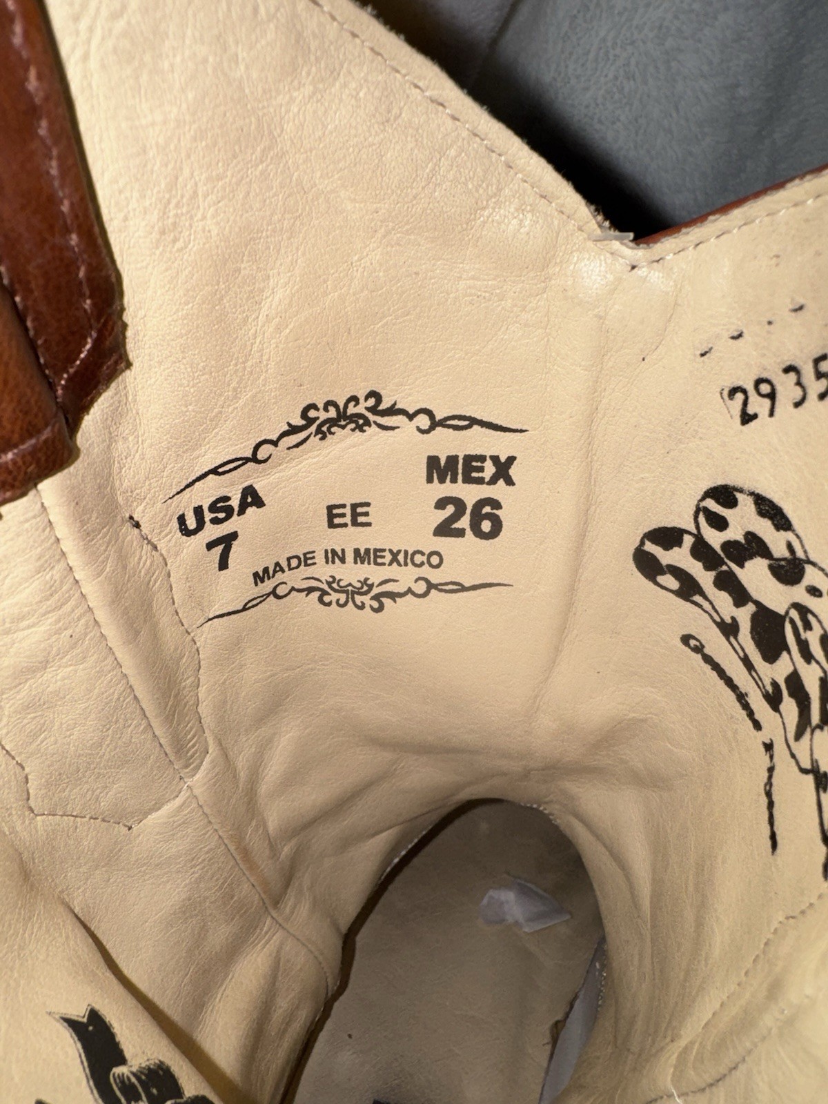 Los Altos Python Boots Men 7 EE Extra Wide Square… - image 12