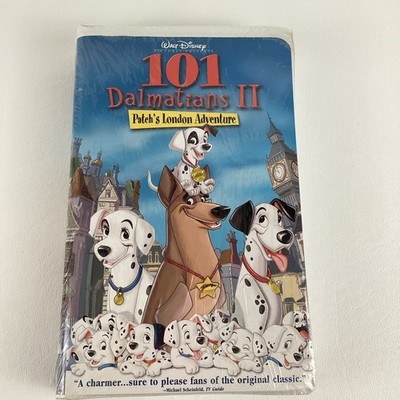 Walt Disney Movie 101 Dalmatians II VHS Tape Patch's London Adventure New SEALED