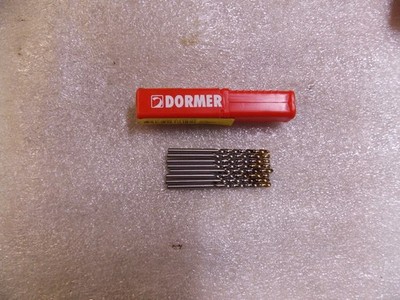 8 DORMER 2.90mm TiN HSS JOBBER TWIST DRILL BIT DIN 338