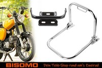 GepäCkträGer Kurzer StüTzbüGel Chrom Schutzblechhalter Simson S50 S51 S70 Enduro