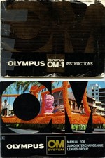 Set of 2 Manuals for Olympus OM-1 and Lens Guide