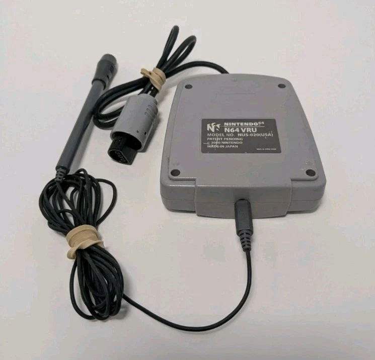 Hey You Pikachu Nintendo 64 N64 Pokémon VRU Unit & Microphone NUS-020 Free Ship - Image 2 of 2