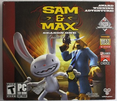 Video Game PC Sam & Max season 1 Episodes 1-3 NEW SEALED Jewel