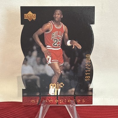 Upper Deck Michael Jordan mjx Timeline #32 Die-Cut  Card/2300 BULLS MINT RARE🔥