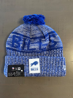 #ad #ad NFL BUFFALO BILLS 2024 NEW ERA SIDELINE ON FIELD SPORT KNIT Beanie POM POM $19.99