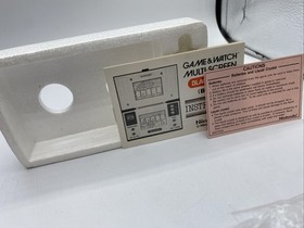 J4 Nintendo - Pocketsize Black Jack (Game &Watch) Handheld (BJ-60) Vintage 1985
