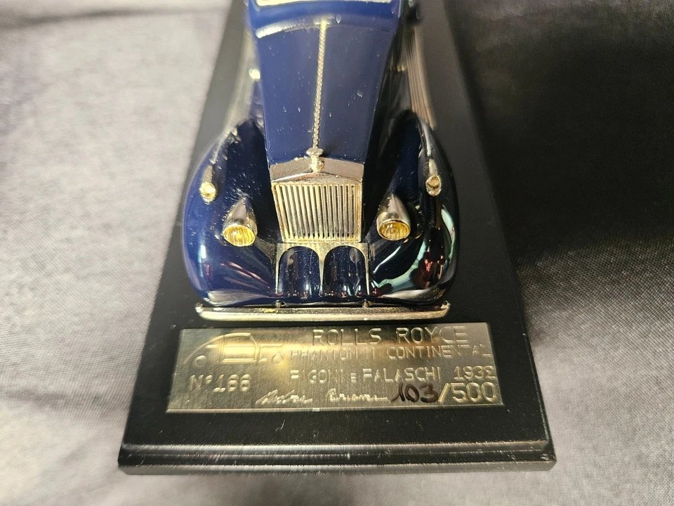 ABC Brianza 1932 Rolls-Royce Phantom II Continental 1:43 Scale Inv. #4226 - Image 3 of 4