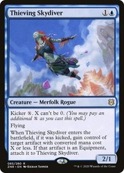 Thieving Skydiver #85 (Foil) Zendikar Rising