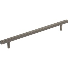 Jeffrey Alexander 845-192BNBDL 192mm C-C Brushed Pewter Dominique Cabinet Pull