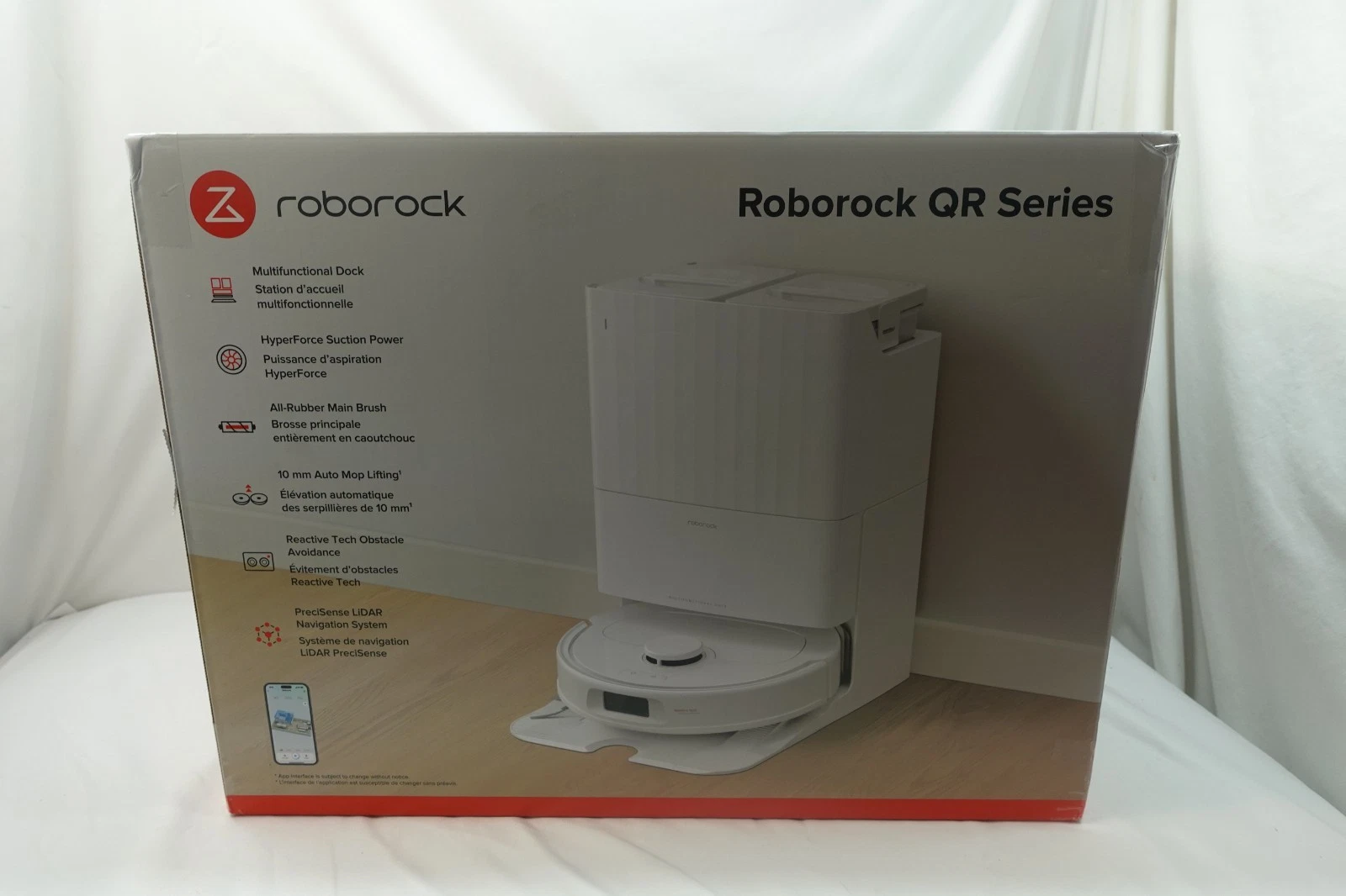 ROBOROCK QR SERIES ROBOT VACUUM MULTIFUNCTION DOCK - BRAND NEW & SEALED
Opens in a new window or tab