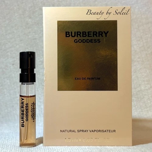 Burberry Goddess Eau de Parfum EDP Sample Spray .05oz, 1.5ml New in Card