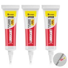 3 Pack 0.7oz Zipper Lubricant for Metal and Plastic, Instant Waterproof...