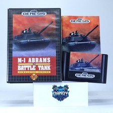M-1 Abrams Battle Tank CIB W/ Manual - Sega Genesis
