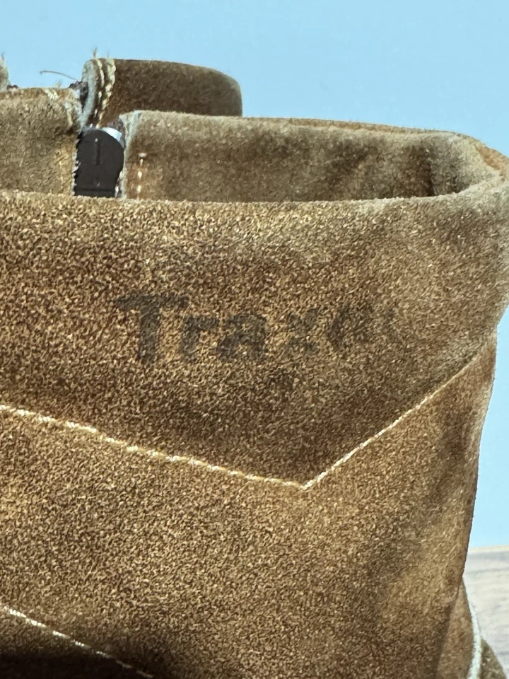 Botas de Senderismo Trax Vintage Marrón Tostado Sintéticas y Gamuza Años 70 Años 80 Para Hombre Talla 12 Foto 2 de 4