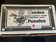 Vintage Uncles Puzzles Heartbreaker Metal Disentanglement Severe Difficulty
