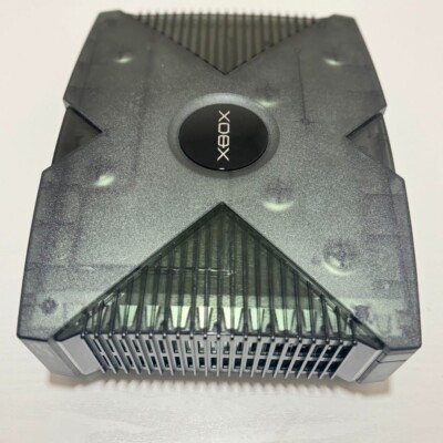 Microsoft Xbox Special Edition F23-00093 Clear Black Skeleton