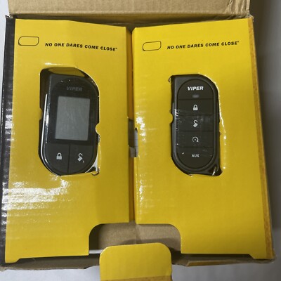 Viper 5706V 2-Way 1-Mile Icon Map LCD Remote Start Car Alarm Security System Kit