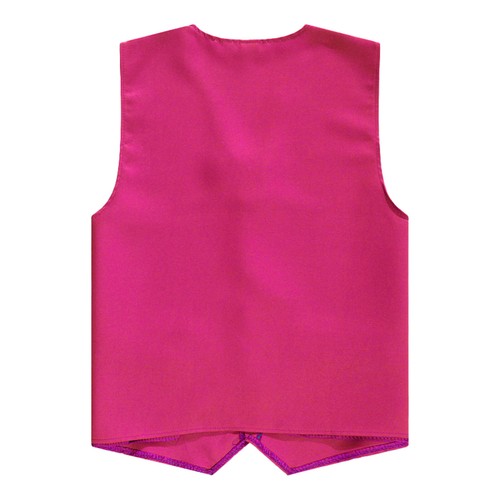 Boys Girls Vest Button Waistcoat Comfortable Uniform Unisex Jacket Kids Top - Picture 49 of 68