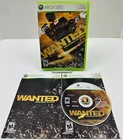 Wanted: Weapons of Fate (Microsoft Xbox 360, 2009) CIB *Mint Disc*