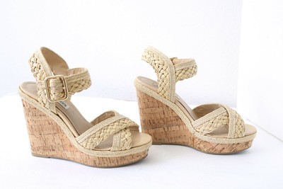 steve madden straw sandals